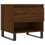 Coffee tables 2 pcs engineered wood brown oak 50x46x50cm by vidaXL, Coffee table - Ref: Foro24-830939, Price: 73,52 €, Discou...