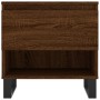 Couchtische 2 Stück, Holzwerkstoff, braune Eiche, 50 x 46 x 50 cm von vidaXL, Couchtisch - Ref: Foro24-830939, Preis: 74,16 €...