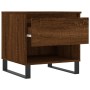 Couchtische 2 Stück, Holzwerkstoff, braune Eiche, 50 x 46 x 50 cm von vidaXL, Couchtisch - Ref: Foro24-830939, Preis: 74,16 €...