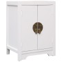 Nachttisch aus weißem Paulownia-Holz, 38 x 28 x 52 cm von vidaXL, Nachttische - Ref: Foro24-284073, Preis: 118,36 €, Rabatt: %