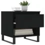 2 black engineered wood coffee tables 50x46x50 cm by vidaXL, Coffee table - Ref: Foro24-830927, Price: 73,52 €, Discount: %