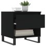 2 Stück Couchtische aus schwarzem Ingenieurholz 50x46x50 cm von vidaXL, Couchtisch - Ref: Foro24-830927, Preis: 74,16 €, Raba...