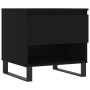 2 Stück Couchtische aus schwarzem Ingenieurholz 50x46x50 cm von vidaXL, Couchtisch - Ref: Foro24-830927, Preis: 74,16 €, Raba...