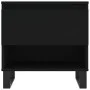 2 black engineered wood coffee tables 50x46x50 cm by vidaXL, Coffee table - Ref: Foro24-830927, Price: 73,52 €, Discount: %