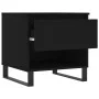 2 black engineered wood coffee tables 50x46x50 cm by vidaXL, Coffee table - Ref: Foro24-830927, Price: 73,52 €, Discount: %