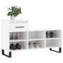 Weißer Schuhschrank aus Sperrholz, 102 x 36 x 60 cm von vidaXL, Schuhregale und Schuhorganisatoren - Ref: Foro24-831372, Prei...