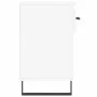 Schuhschrank aus weiß glänzender Sperrholz 102x36x60 cm von vidaXL, Schuhregale und Schuhorganisatoren - Ref: Foro24-831374, ...