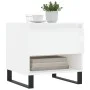 Center tables 2 pcs glossy white engineered wood 50x46x50 cm by vidaXL, Coffee table - Ref: Foro24-830929, Price: 78,03 €, Di...