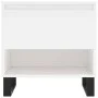 Center tables 2 pcs glossy white engineered wood 50x46x50 cm by vidaXL, Coffee table - Ref: Foro24-830929, Price: 78,03 €, Di...