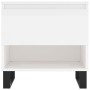 Mesas centro 2 uds madera ingeniería blanco brillo 50x46x50 cm de vidaXL, Mesas de centro - Ref: Foro24-830929, Precio: 78,65 €