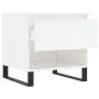 Center tables 2 pcs glossy white engineered wood 50x46x50 cm by vidaXL, Coffee table - Ref: Foro24-830929, Price: 78,03 €, Di...