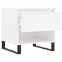 Mitteltische, 2 Stück, glänzend weißes Holzwerkstoff, 50 x 46 x 50 cm von vidaXL, Couchtisch - Ref: Foro24-830929, Preis: 78,...