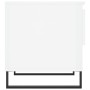 Mesas centro 2 uds madera ingeniería blanco brillo 50x46x50 cm de vidaXL, Mesas de centro - Ref: Foro24-830929, Precio: 78,65 €