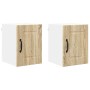 Armario de cocina mural 2 pcs Roble Sonoma 30 x 31 x 40 cm
