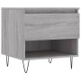 Coffee tables 2 pcs Sonoma gray engineered wood 50x46x50 cm by vidaXL, Coffee table - Ref: Foro24-830921, Price: 63,42 €, Dis...
