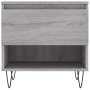 Coffee tables 2 pcs Sonoma gray engineered wood 50x46x50 cm by vidaXL, Coffee table - Ref: Foro24-830921, Price: 63,42 €, Dis...