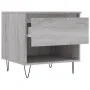 Coffee tables 2 pcs Sonoma gray engineered wood 50x46x50 cm by vidaXL, Coffee table - Ref: Foro24-830921, Price: 62,90 €, Dis...