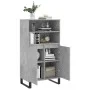 Concrete gray plywood tall sideboard 60x36x110 cm by vidaXL, Sideboards - Ref: Foro24-831496, Price: 80,48 €, Discount: %