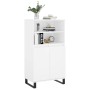 Tall white plywood sideboard 60x36x110 cm by vidaXL, Sideboards - Ref: Foro24-831492, Price: 94,03 €, Discount: %