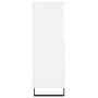 Hohes weißes Sperrholz-Sideboard 60x36x110 cm von vidaXL, Sideboards - Ref: Foro24-831492, Preis: 94,03 €, Rabatt: %