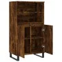 Hohes Sideboard aus geräuchertem Eichensperrholz, 60 x 36 x 110 cm von vidaXL, Sideboards - Ref: Foro24-831497, Preis: 84,10 ...