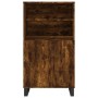 Aparador alto madera contrachapada roble ahumado 60x36x110 cm de vidaXL, Aparadores - Ref: Foro24-831497, Precio: 87,65 €, De...