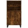 Hohes Sideboard aus geräuchertem Eichensperrholz, 60 x 36 x 110 cm von vidaXL, Sideboards - Ref: Foro24-831497, Preis: 84,10 ...