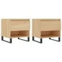 2 units of Sonoma oak engineered wood coffee tables 50x46x50cm by vidaXL, Coffee table - Ref: Foro24-830931, Price: 71,08 €, ...
