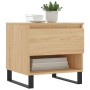 2 units of Sonoma oak engineered wood coffee tables 50x46x50cm by vidaXL, Coffee table - Ref: Foro24-830931, Price: 71,67 €, ...