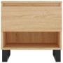 2 Stück Couchtische aus Sonoma-Eichen-Engineer-Holz 50x46x50cm von vidaXL, Couchtisch - Ref: Foro24-830931, Preis: 71,67 €, R...