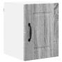 Armario de cocina mural 2 pcs Gris Sonoma 30 x 31 x 40 cm