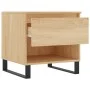 2 units of Sonoma oak engineered wood coffee tables 50x46x50cm by vidaXL, Coffee table - Ref: Foro24-830931, Price: 71,08 €, ...