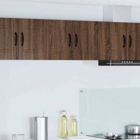 Armario de cocina mural con puerta Roble Marrón 30 x 31 x 40 cm en Armarios de cocina | Comprar online en Foro24