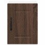 Armario de cocina mural con puerta Roble Marrón 30 x 31 x 40 cm