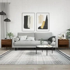 Mesas de centro 2 uds madera ingeniería roble marrón 50x46x50cm by vidaXL, Coffee table - Ref: Foro24-830923, Price: 63,23 €,...