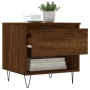 Mesas de centro 2 uds madera ingeniería roble marrón 50x46x50cm de vidaXL, Mesas de centro - Ref: Foro24-830923, Precio: 63,2...