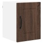 Armario de cocina mural 2 pcs Roble Marrón 30 x 31 x 40 cm