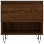 Mesas de centro 2 uds madera ingeniería roble marrón 50x46x50cm by vidaXL, Coffee table - Ref: Foro24-830923, Price: 63,75 €,...