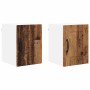 Armario de cocina mural 2 pcs Madera Vieja 30 x 31 x 40 cm