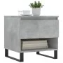 Center tables 2 units engineered wood gray concrete 50x46x50 cm by vidaXL, Coffee table - Ref: Foro24-830933, Price: 71,54 €,...