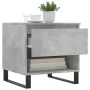 Center tables 2 units engineered wood gray concrete 50x46x50 cm by vidaXL, Coffee table - Ref: Foro24-830933, Price: 71,54 €,...
