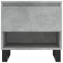 Center tables 2 units engineered wood gray concrete 50x46x50 cm by vidaXL, Coffee table - Ref: Foro24-830933, Price: 71,54 €,...