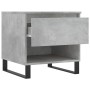 Center tables 2 units engineered wood gray concrete 50x46x50 cm by vidaXL, Coffee table - Ref: Foro24-830933, Price: 72,14 €,...