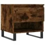 Center tables 2 pcs engineered wood smoked oak 50x46x50 cm by vidaXL, Coffee table - Ref: Foro24-830935, Price: 71,21 €, Disc...