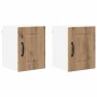 Armario de cocina mural 2 pcs Roble artesanal 30 x 31 x 40 cm