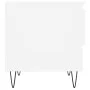 White engineered wood coffee table 50x46x50 cm by vidaXL, Coffee table - Ref: Foro24-830908, Price: 36,36 €, Discount: %