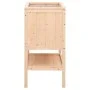 Hamsterkäfig aus massivem Fichtenholz 55x40x80 cm von vidaXL, Käfige und Lebensräume für Kleintiere - Ref: Foro24-172382, Pre...