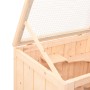 Hamsterkäfig aus massivem Fichtenholz 55x40x80 cm von vidaXL, Käfige und Lebensräume für Kleintiere - Ref: Foro24-172382, Pre...