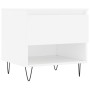 Couchtische 2 Stk. Holzwerkstoff weiß 50x46x50 cm von vidaXL, Couchtisch - Ref: Foro24-830909, Preis: 63,60 €, Rabatt: %
