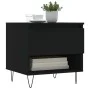 Coffee tables 2 pcs black engineered wood 50x46x50 cm by vidaXL, Coffee table - Ref: Foro24-830911, Price: 62,90 €, Discount: %